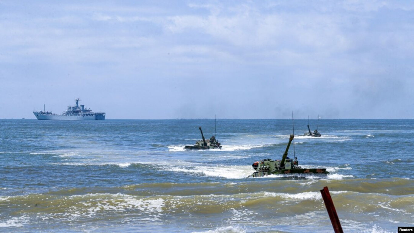 Хитой Тайван атрофида ҳарбий машғулот бошлади