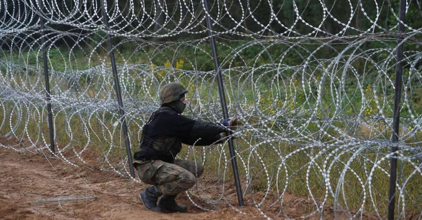 Latviya–Belorus chegarasida panjara qurishning 2-bosqichi boshlandi