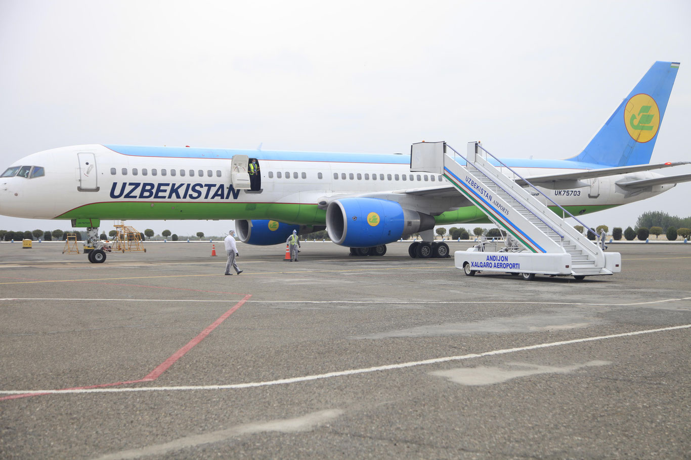 Andijon aeroporti faoliyati cheklandi