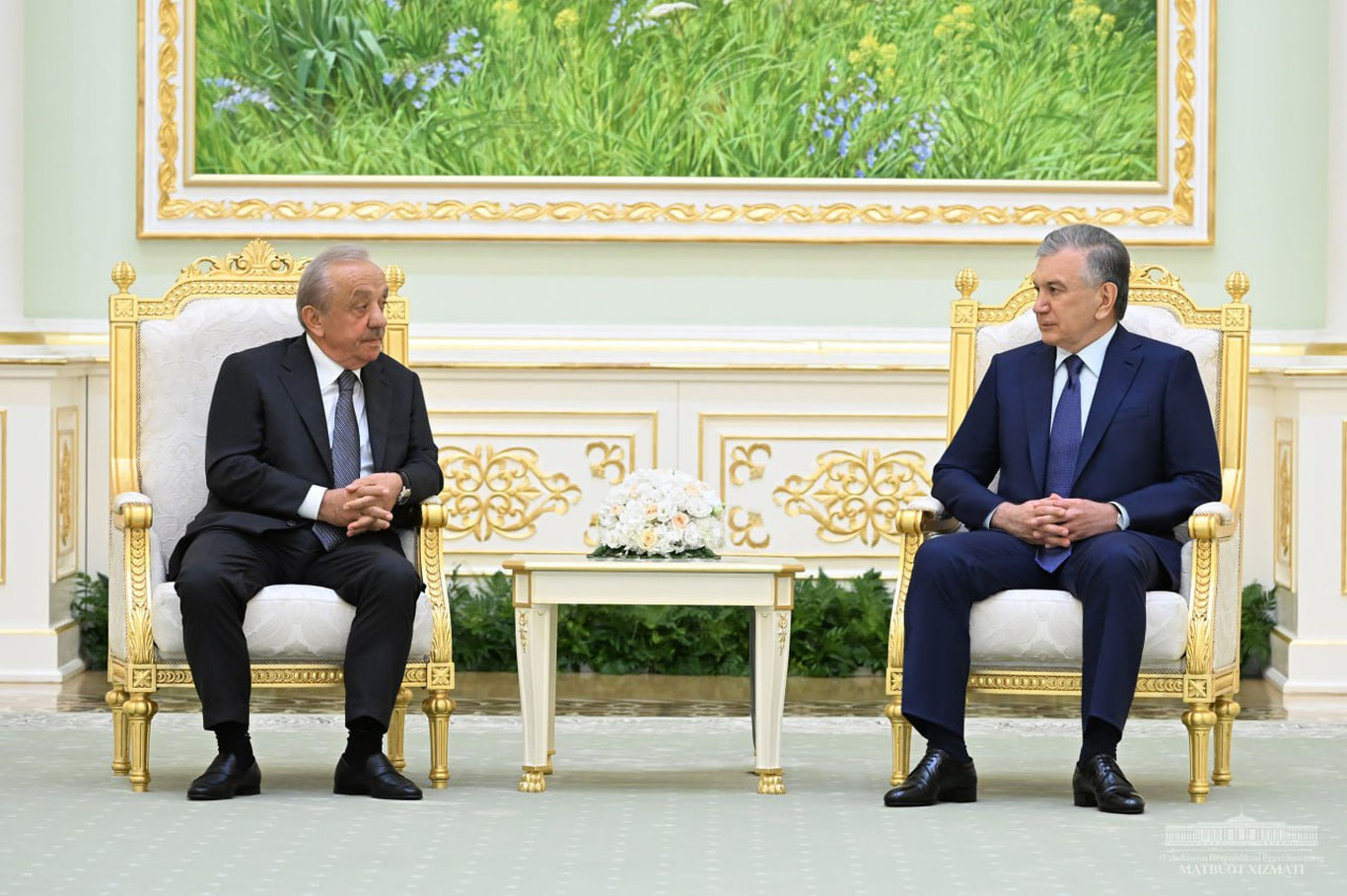 Prezident “Cengiz Holding” raisi bilan uchrashdi