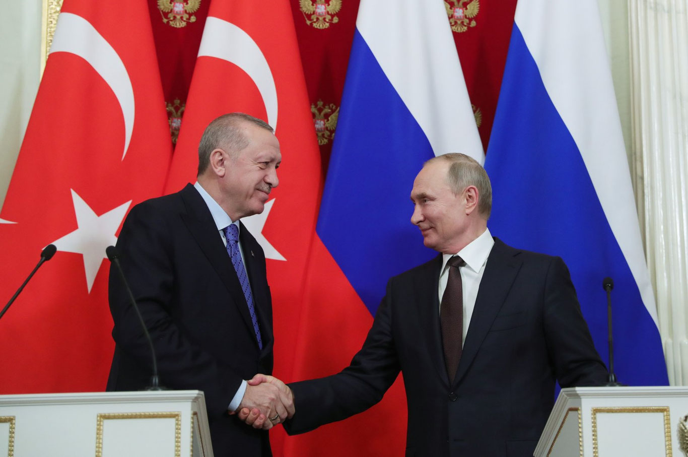 Россия ва Туркия президентлари телефонлашди