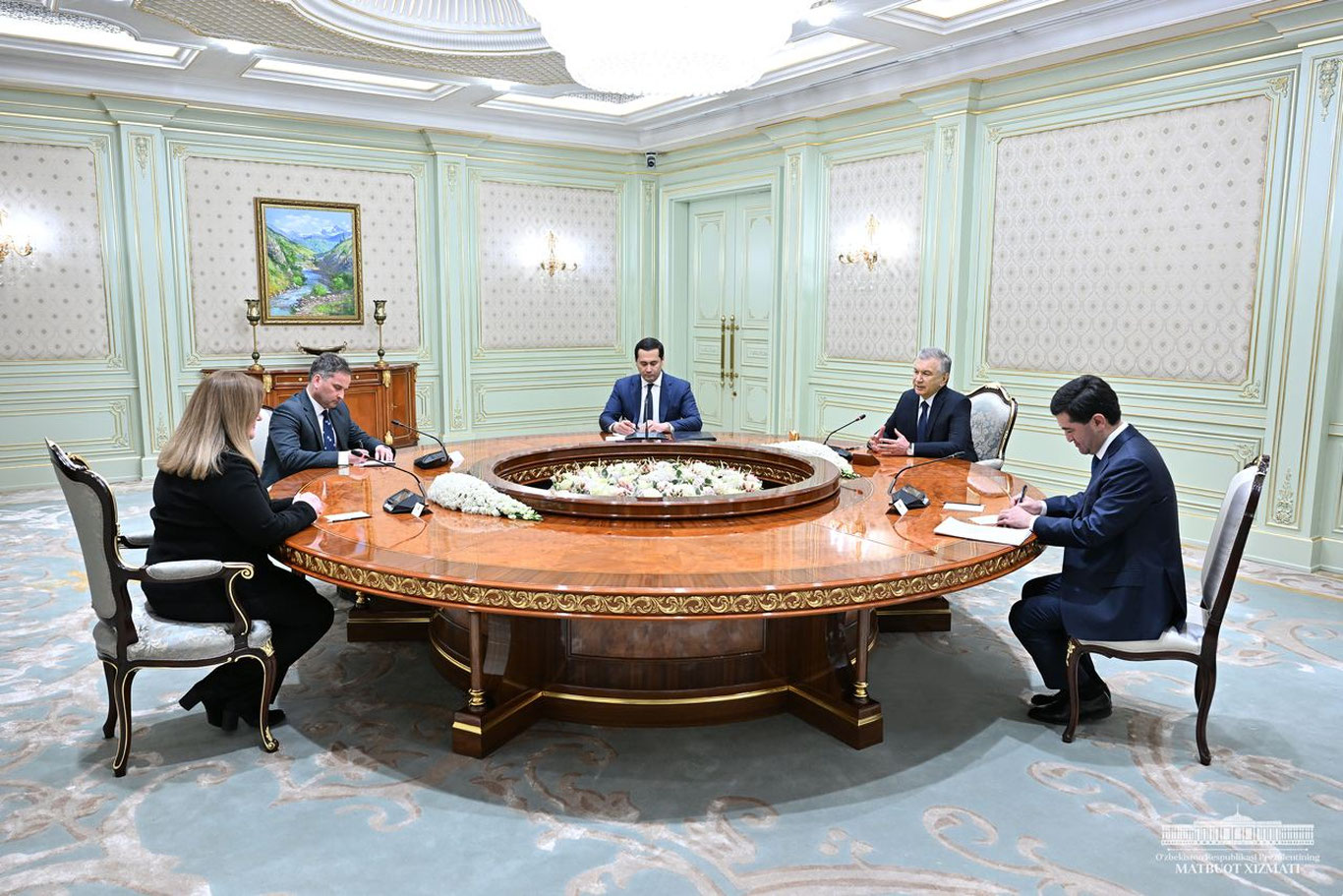 Shavkat Mirziyoyev BMT bosh kotibining maxsus vakili bilan uchrashdi