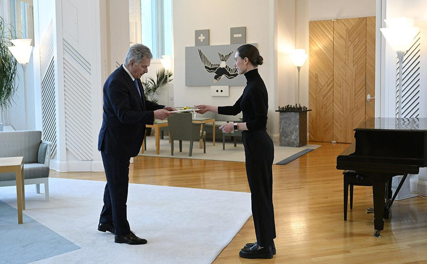 Финляндия ҳукумати истеъфога чиқди