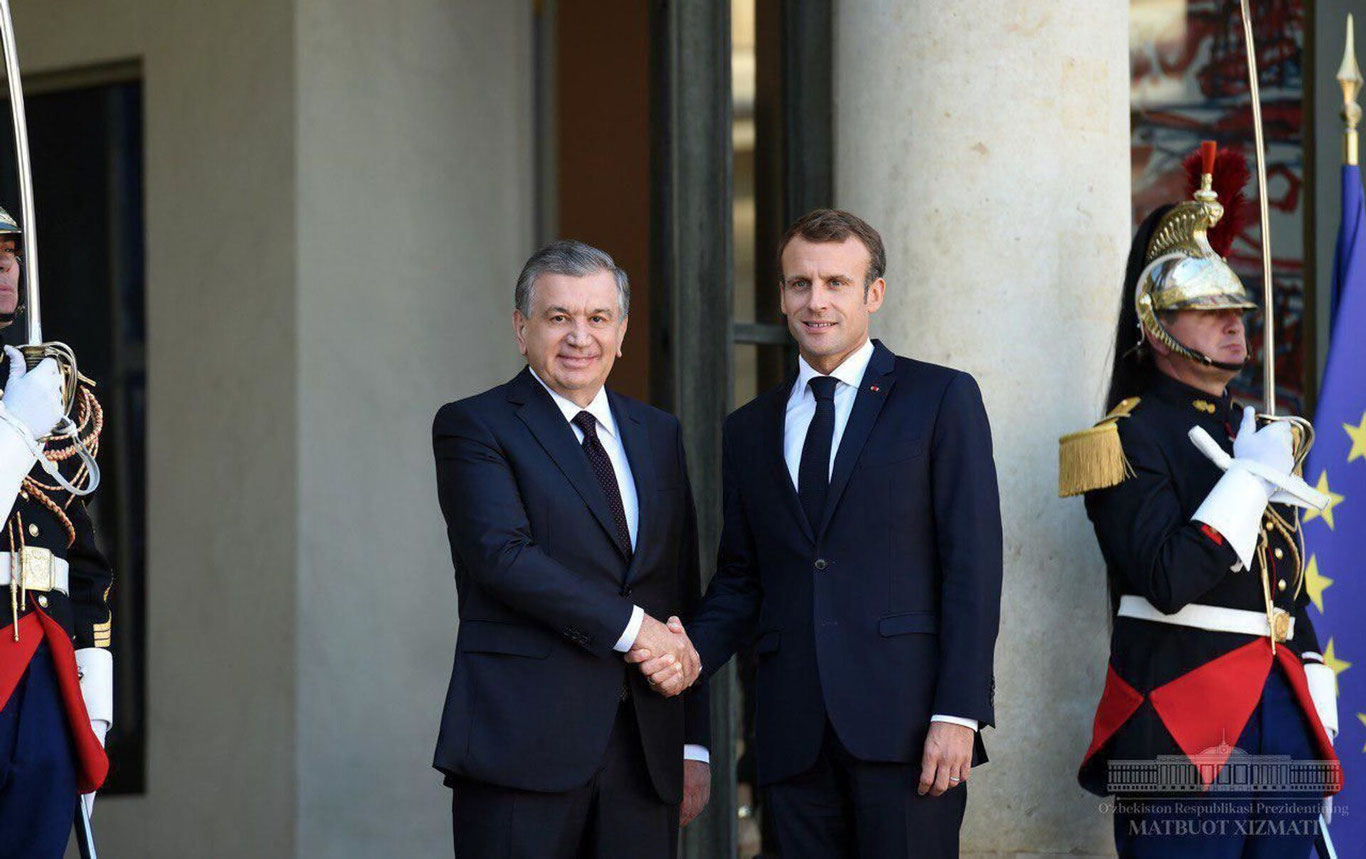 Shavkat Mirziyoyev rasmiy tashrif bilan Fransiyaga boradi