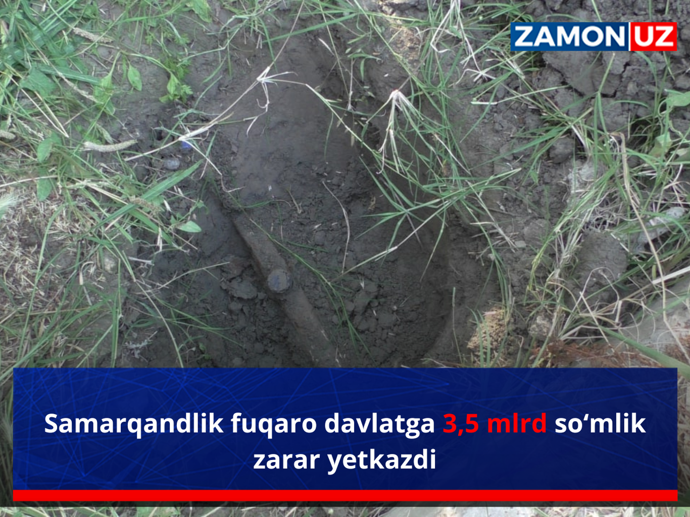 Самарқандлик фуқаро давлатга 3,5 млрд сўмлик зарар етказди