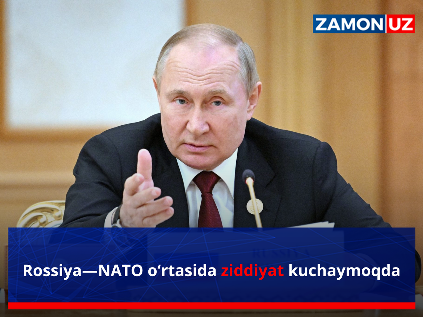 Rossiya—NATO o‘rtasida ziddiyat kuchaymoqda