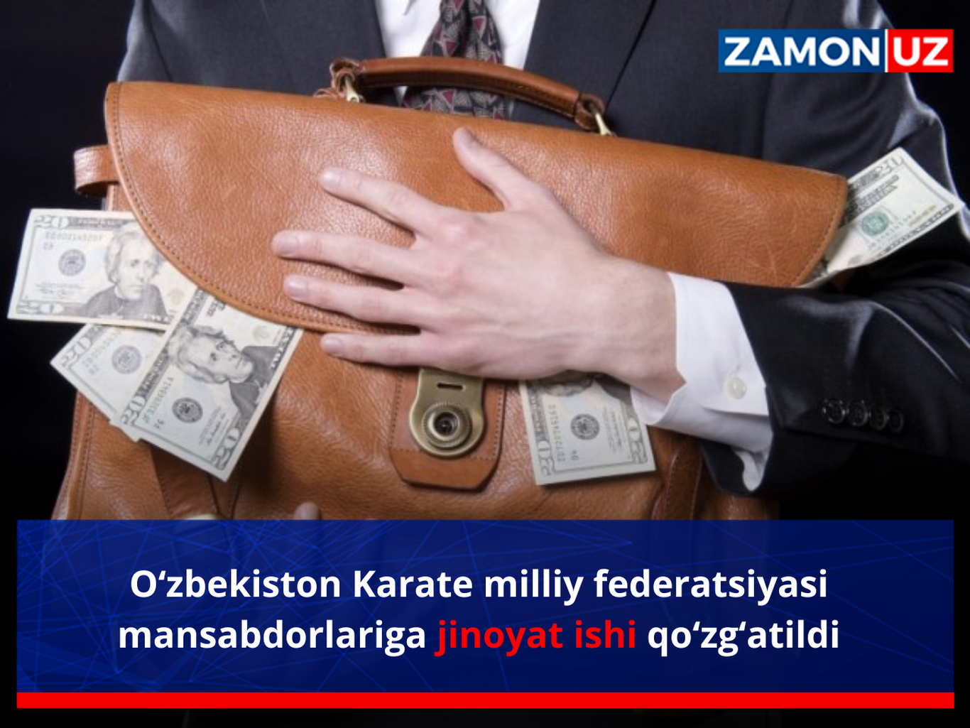 O‘zbekiston Karate milliy federatsiyasi mansabdorlariga jinoyat ishi qo‘zg‘atildi