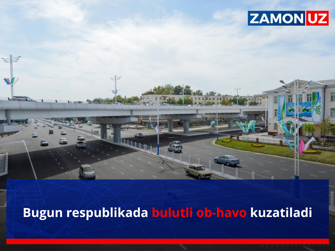 Бугун республика бўйлаб булутли об-ҳаво кузатилади