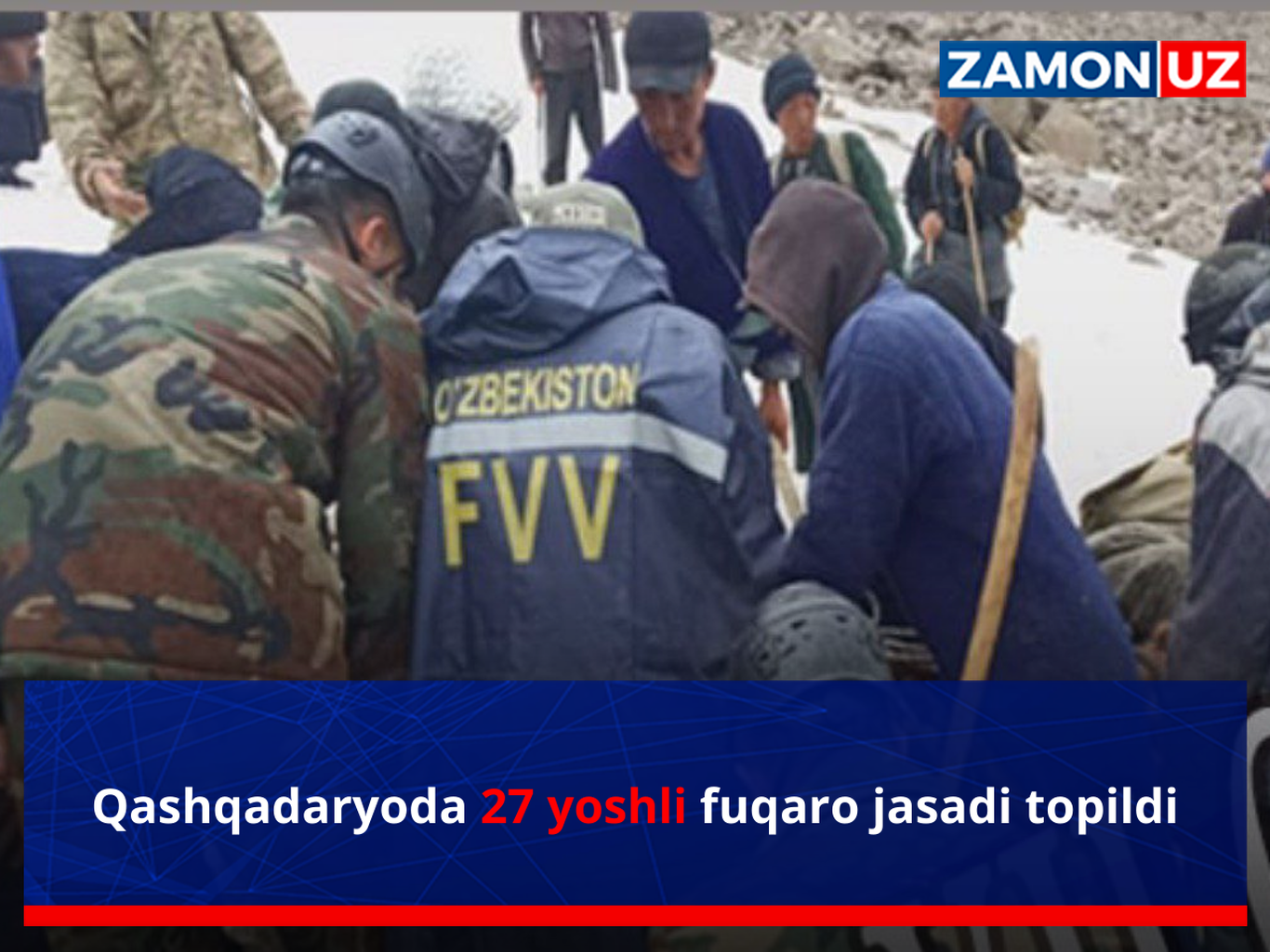 Қашқадарёда 27 ёшли фуқаро жасади топилди