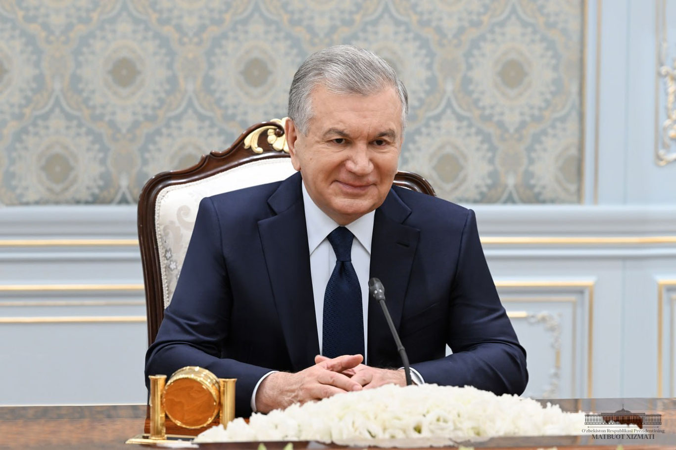 Shavkat Mirziyoyev “Air Products” bosh ijrochi direktori bilan uchrashdi