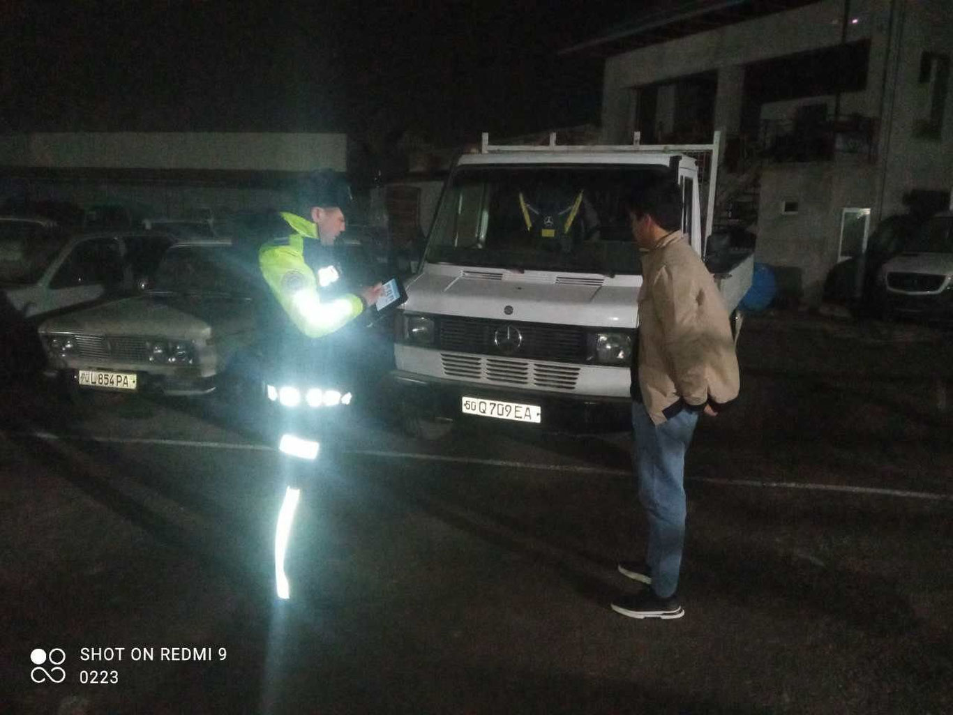 Namanganda Yangi yil bayramida “hunar ko‘rsatgan” haydovchilarga chora ko‘rildi