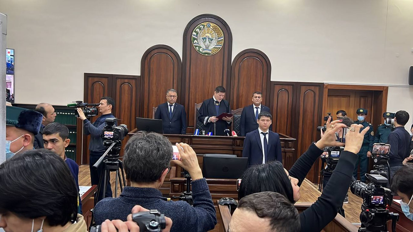 Нукус воқеалари бўйича навбатдаги очиқ суд мажлиси ўтказиладиган сана маълум бўлди