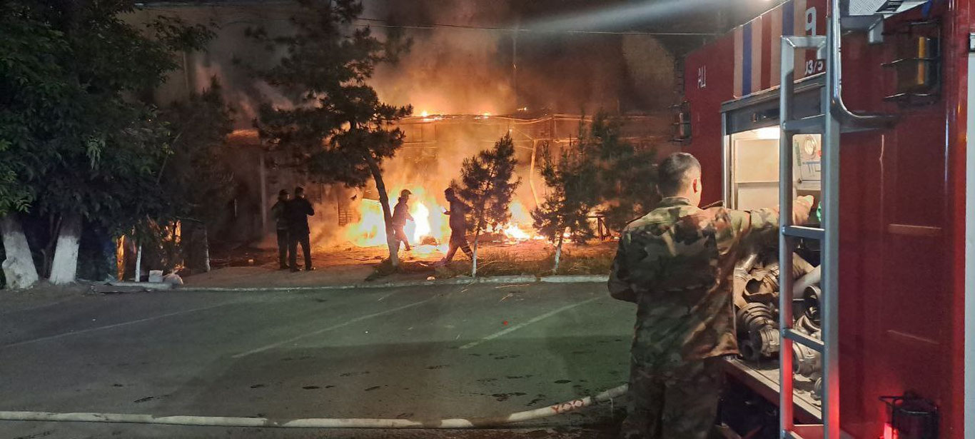 Toshkentda do‘kon va sartaroshxona yonib ketdi