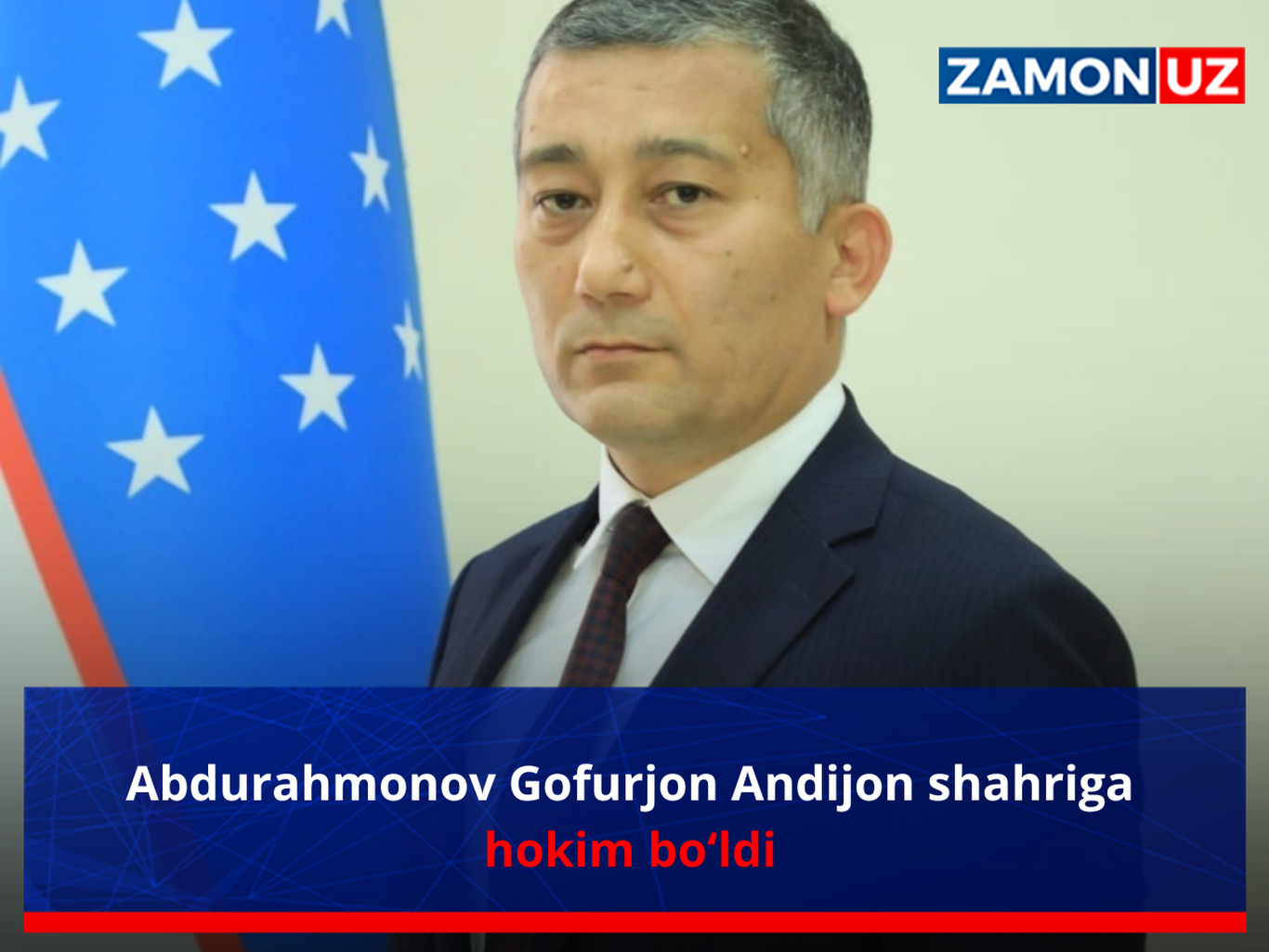 Abdurahmonov Gofurjon Andijon shahriga hokim bo‘ldi