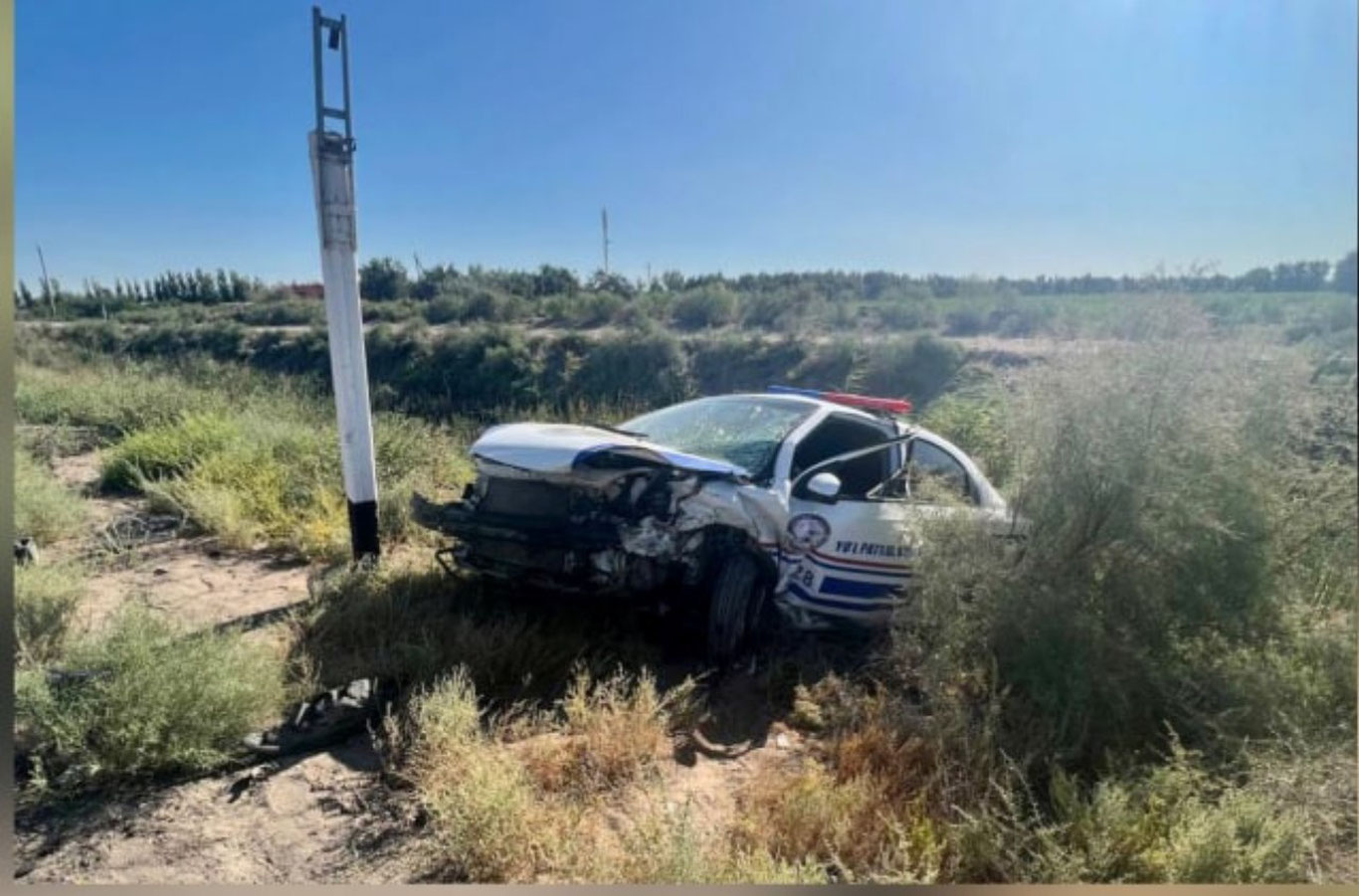 Qoraqalpog‘istonda YPX mashinasi avtohalokatga uchradi