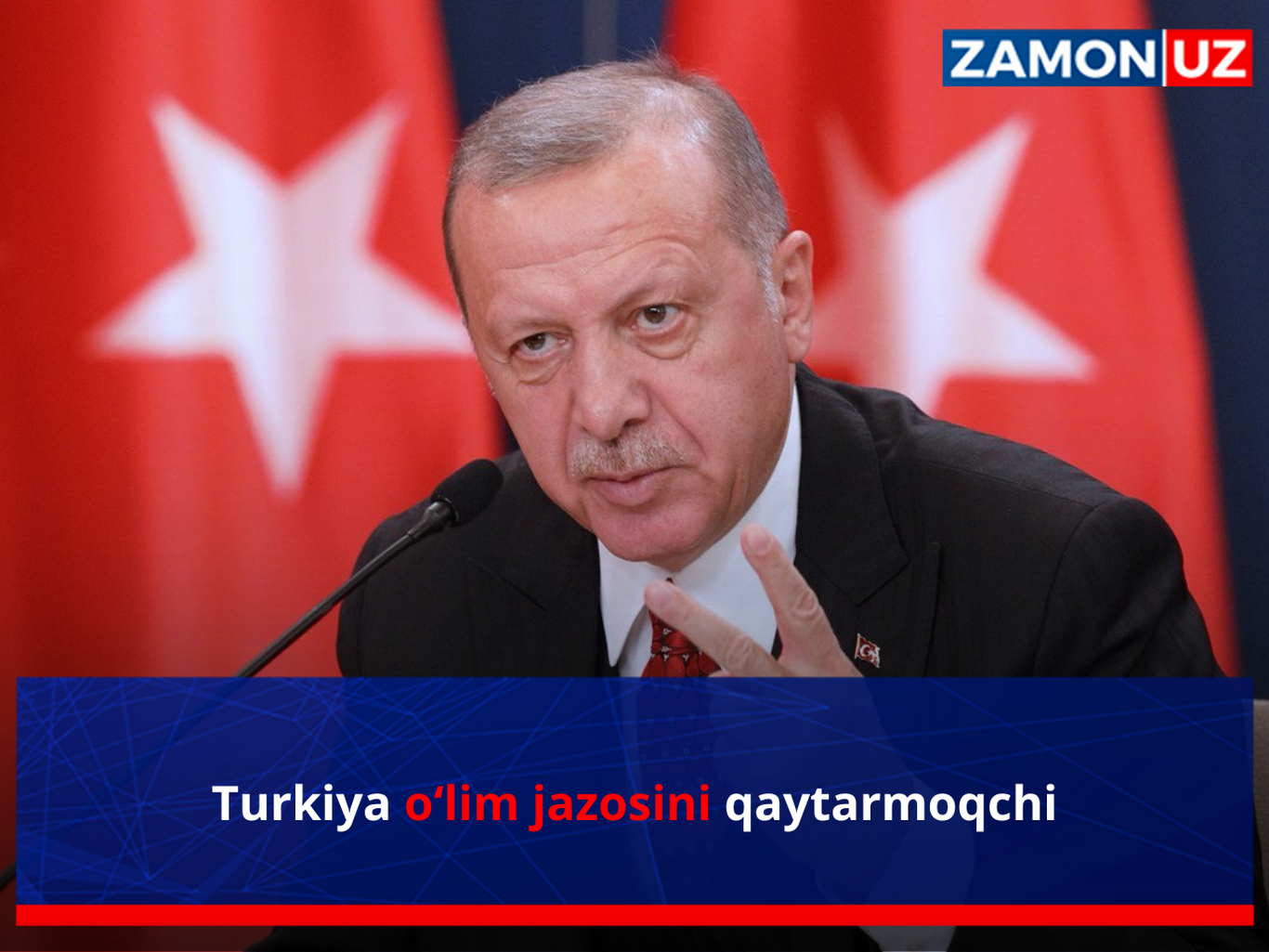 Туркия ўлим жазосини қайтармоқчи