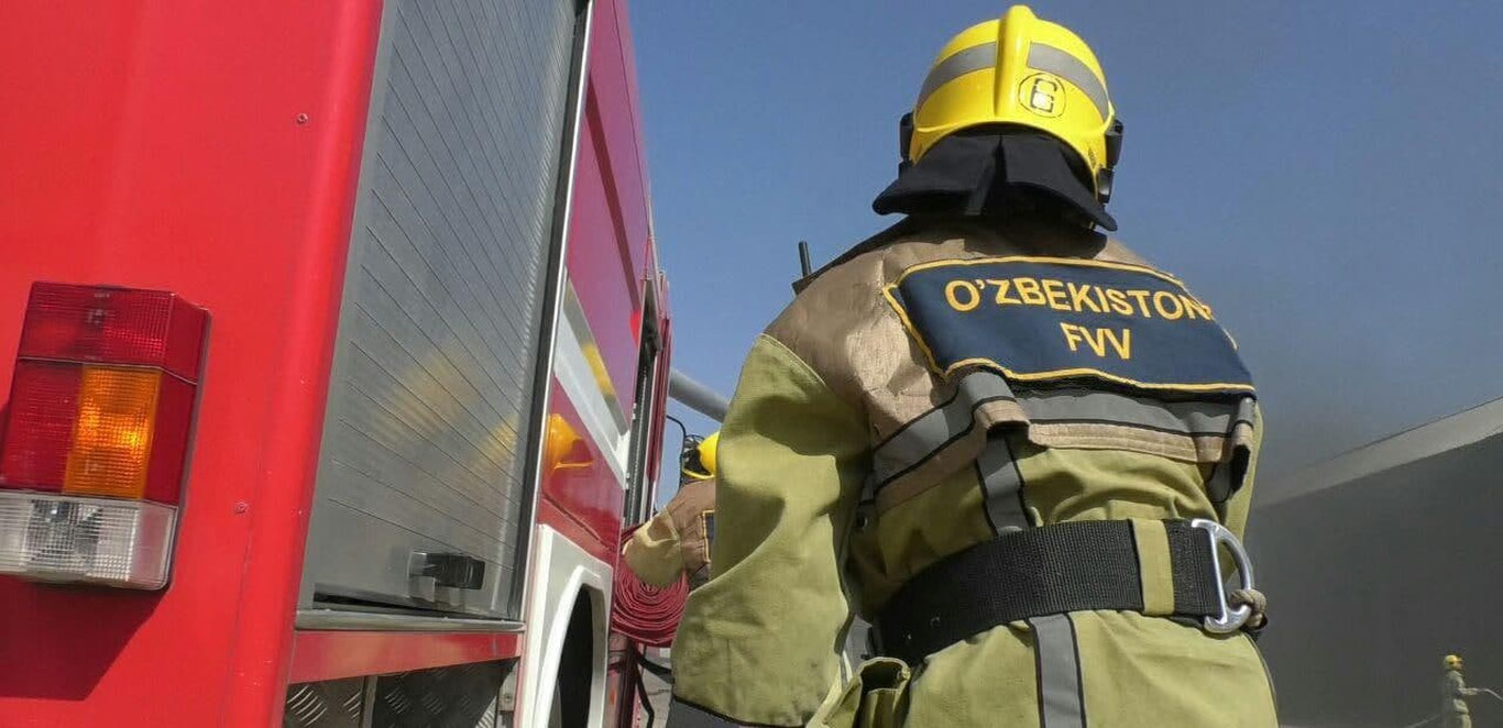 Toshkentda ekspress yo‘nalishdagi avtobusda yong‘in chiqdi