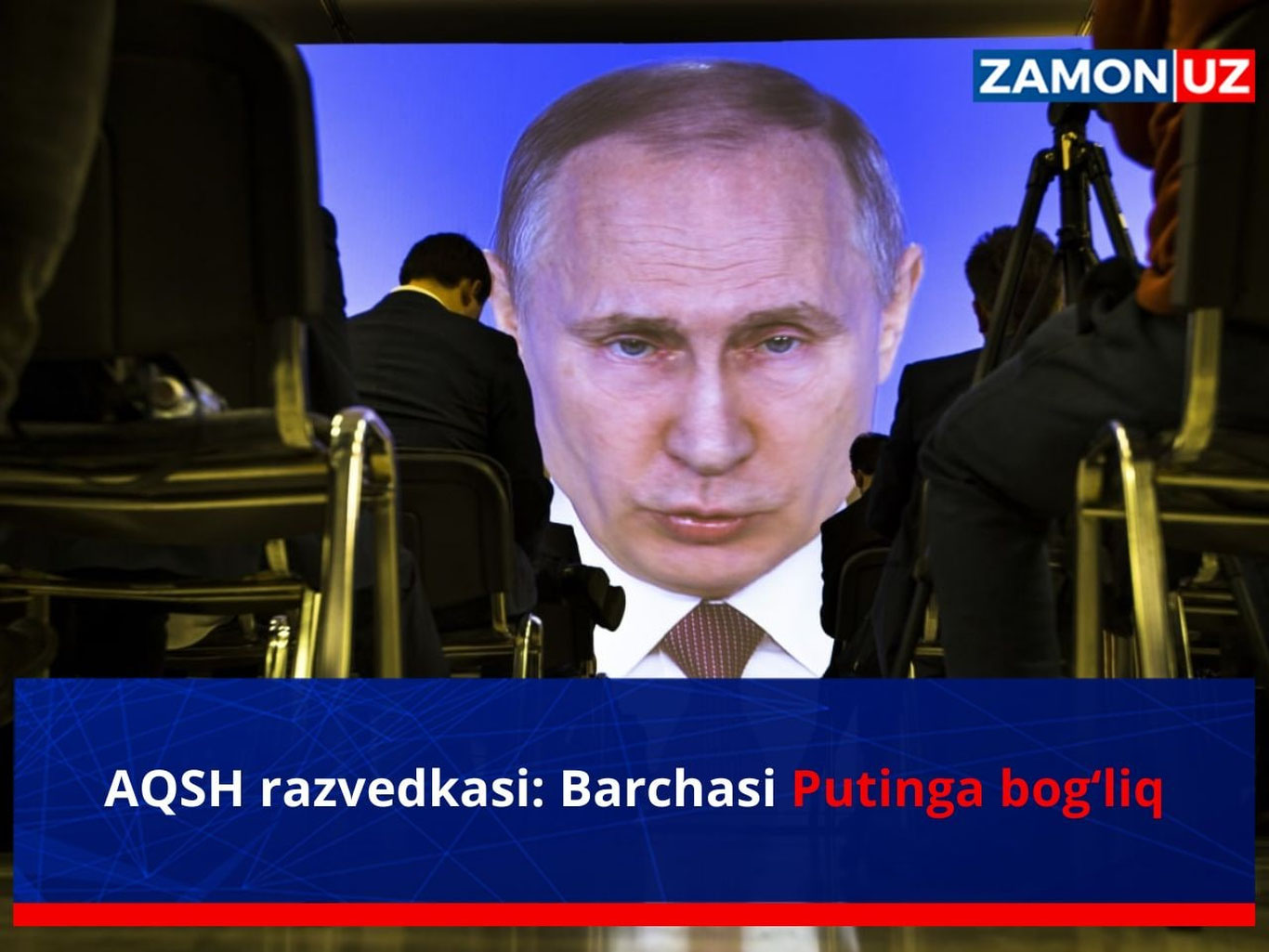 AQSH razvedkasi: Barchasi Putinga bog‘liq