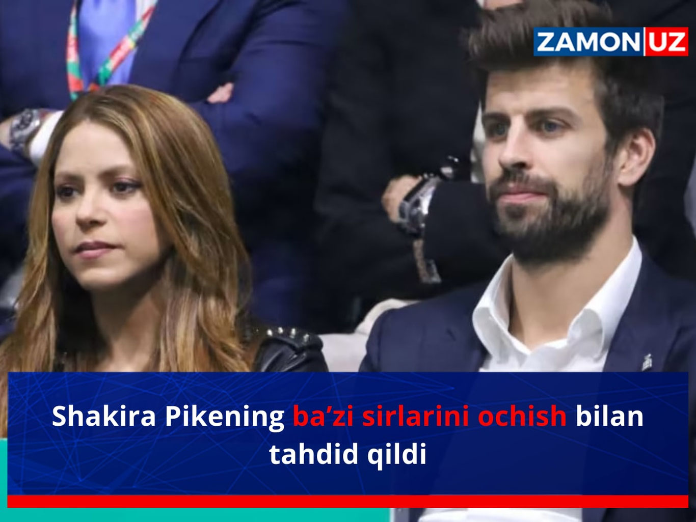 Shakira Pikening baʼzi sirlarini ochish bilan tahdid qildi