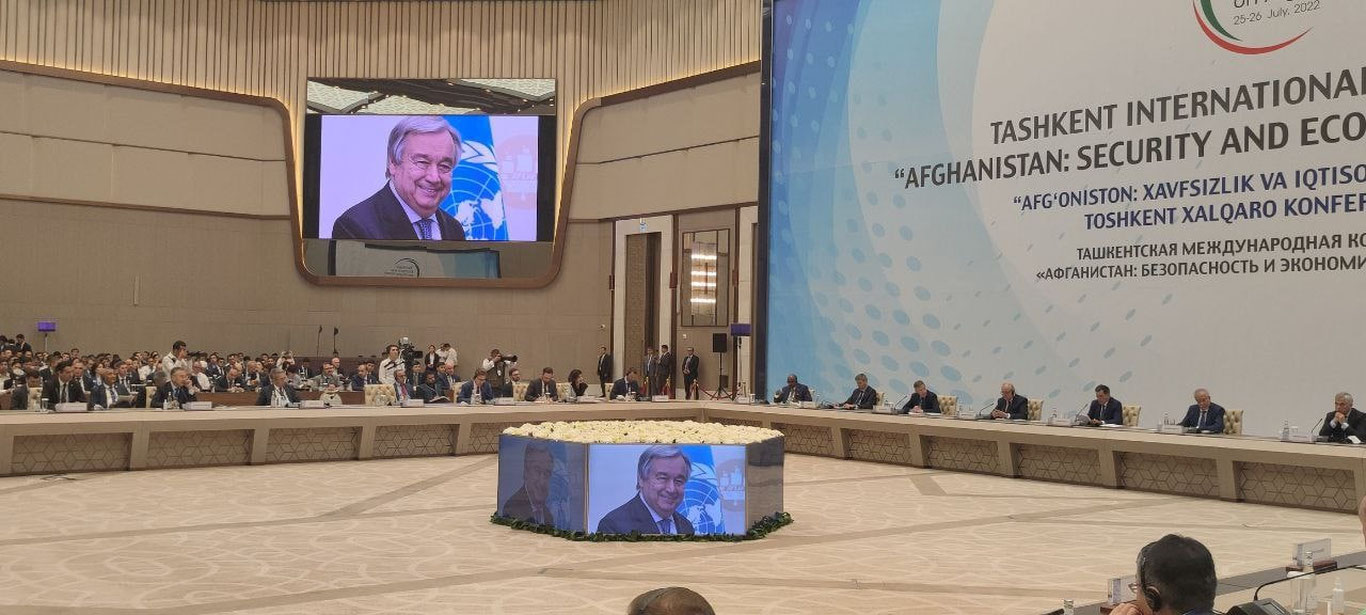 Гутерриш: Афғонистон барқарорлигида қўшни давлатлар позицияси муҳим