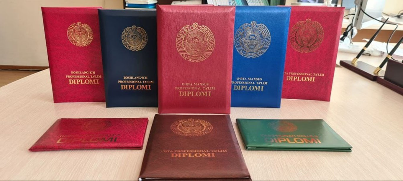 O‘zbekistonda diplom ma’lumotlarini elektron shaklda olish yo‘lga qo‘yildi