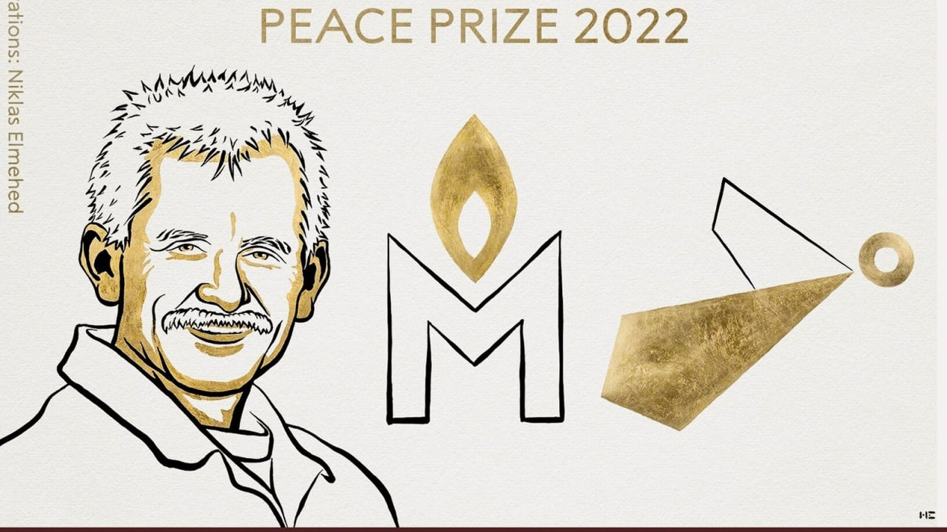 Tinchlik bo‘yicha Nobel mukofoti Rossiya, Ukraina va belarusliklarga nasib etdi