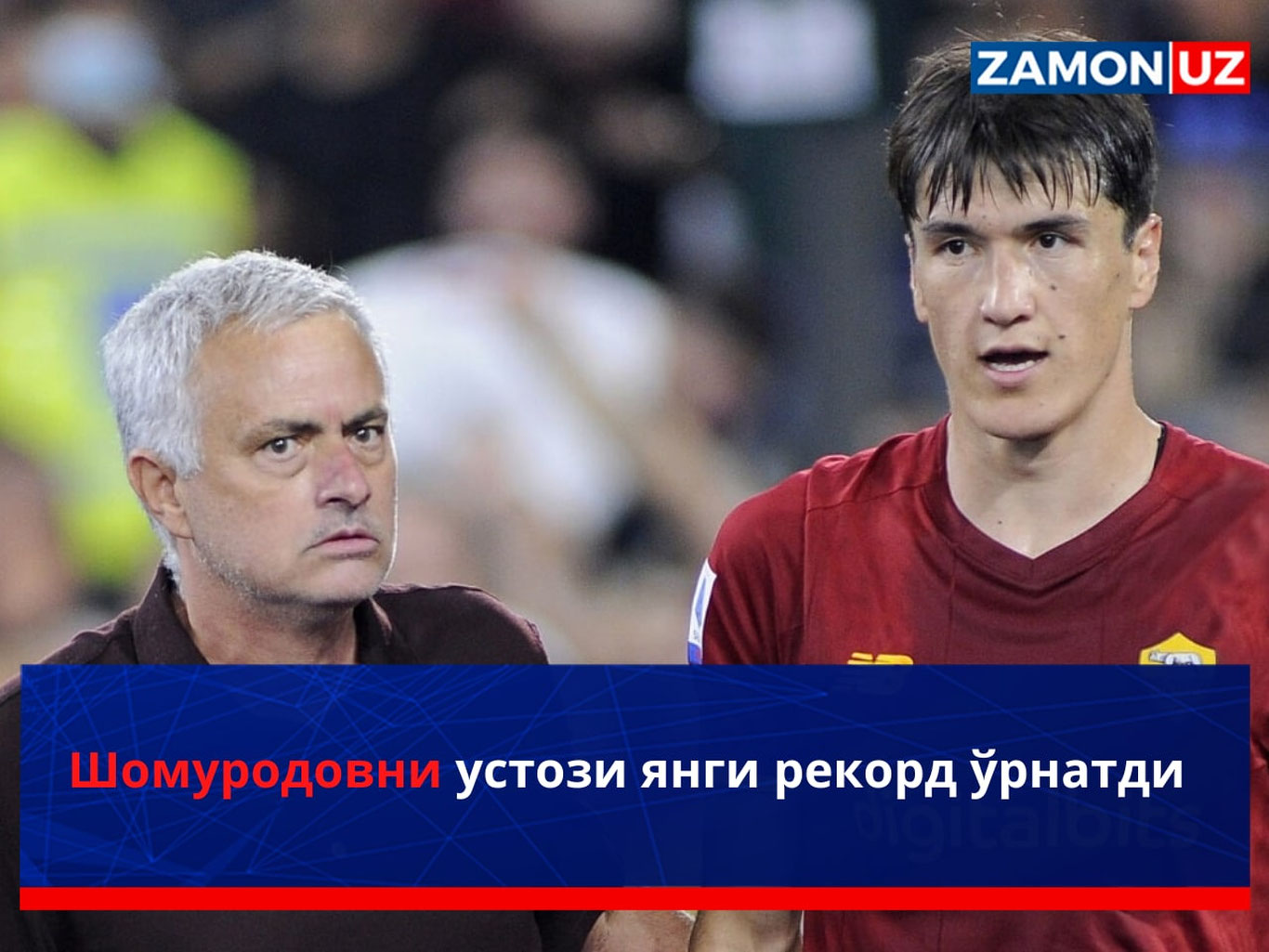 Shomurodovni ustozi yangi rekord o‘rnatdi