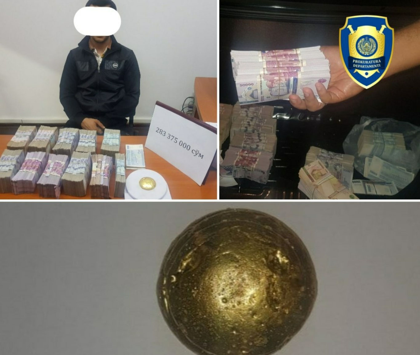 Samarqandda sof oltinni pullayotgan shaxslar ushlandi
