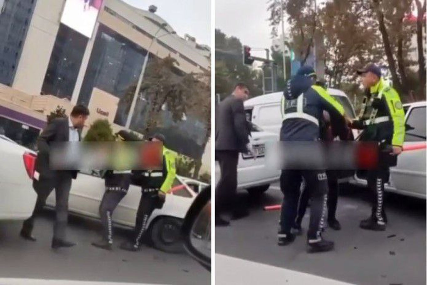 Toshkentda “hunar ko‘rsatgan” haydovchi jarimaga tortildi