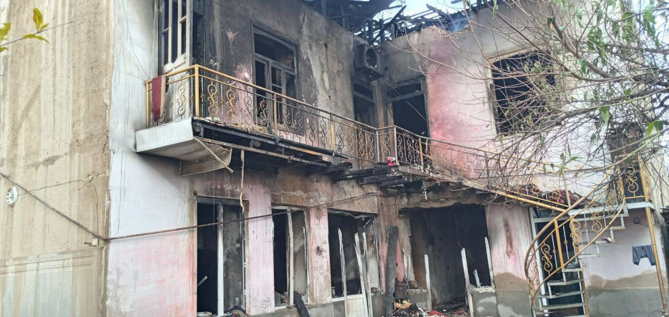 Namangandagi xonadonlardan birida yong‘in chiqdi
