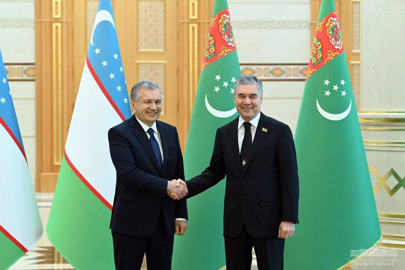 Shavkat Mirziyoyev Gurbanguli Berdimuhamedov bilan qo‘ng‘iroqlashdi