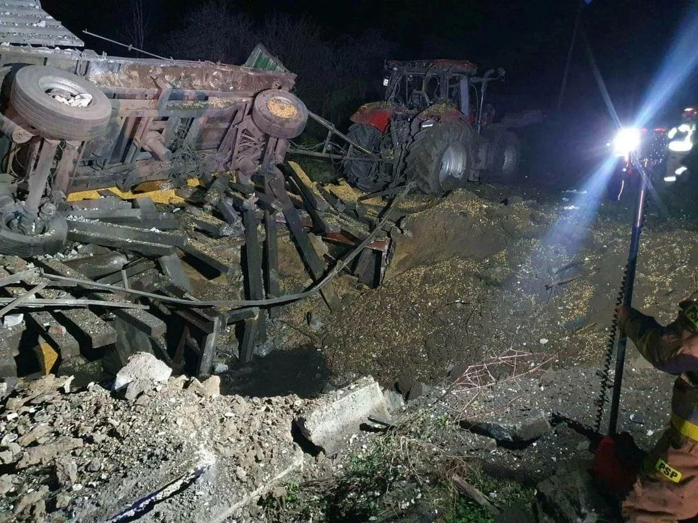 Polshaga Rossiya raketalari qulagan bo‘lishi mumkin