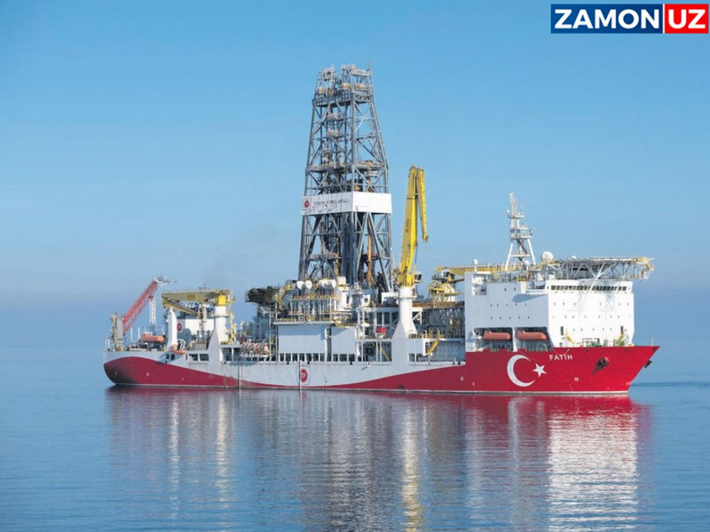 Туркия Қора денгизда янги газ конини топди