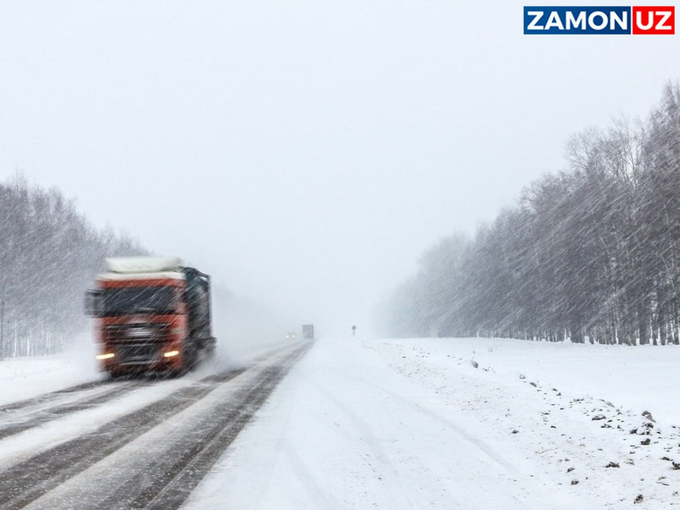 Аномал совуқда ҳайдовчи 6 кун даштда қолиб кетди