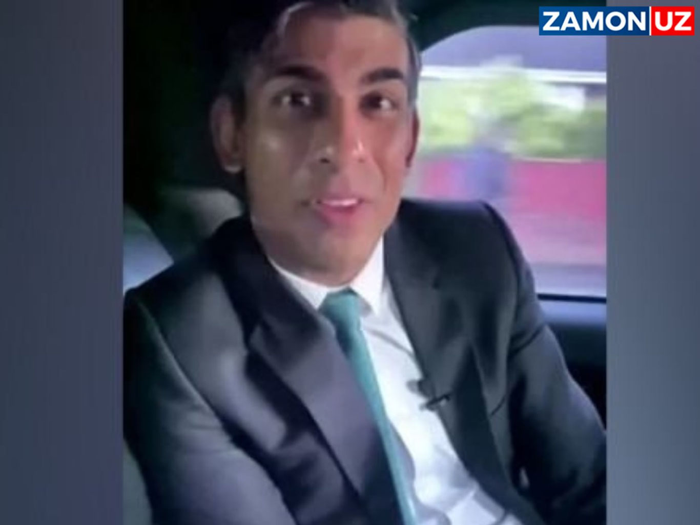 Britaniya bosh vaziri xavfsizlik kamari taqmagani uchun jarimaga tortildi