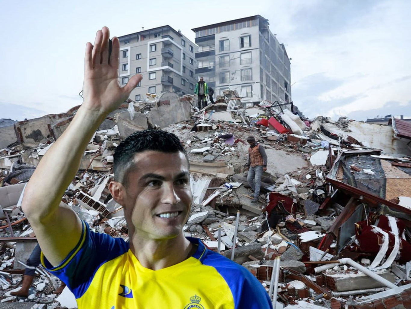 Ronaldu Turkiya va Suriyaga yordam jo‘natdi
