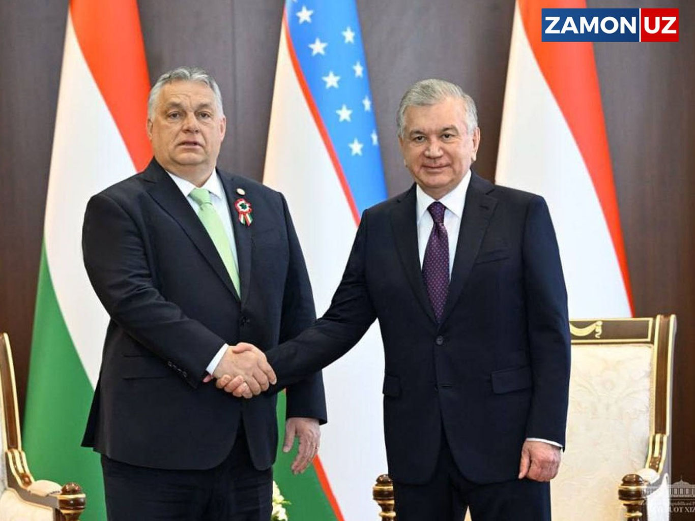 Prezident Turkiyada Vengriya bosh vaziri bilan uchrashuv o‘tkazdi