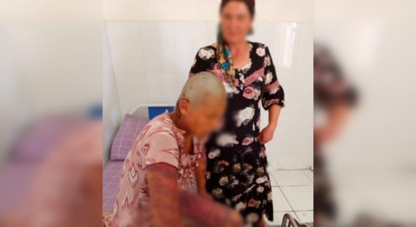 Qashqadaryoda ayolni urib, sochini qirib tashlagan ota-bolalarga sud hukmi o‘qildi