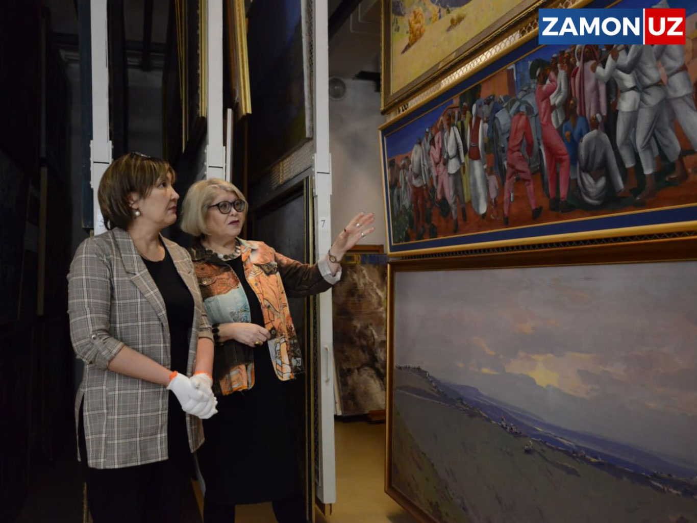 Ўзбекистондан илҳомланган: қозоқ рассомларининг ноёб расмлари ягона иллюстрацияли китобда чоп этилади