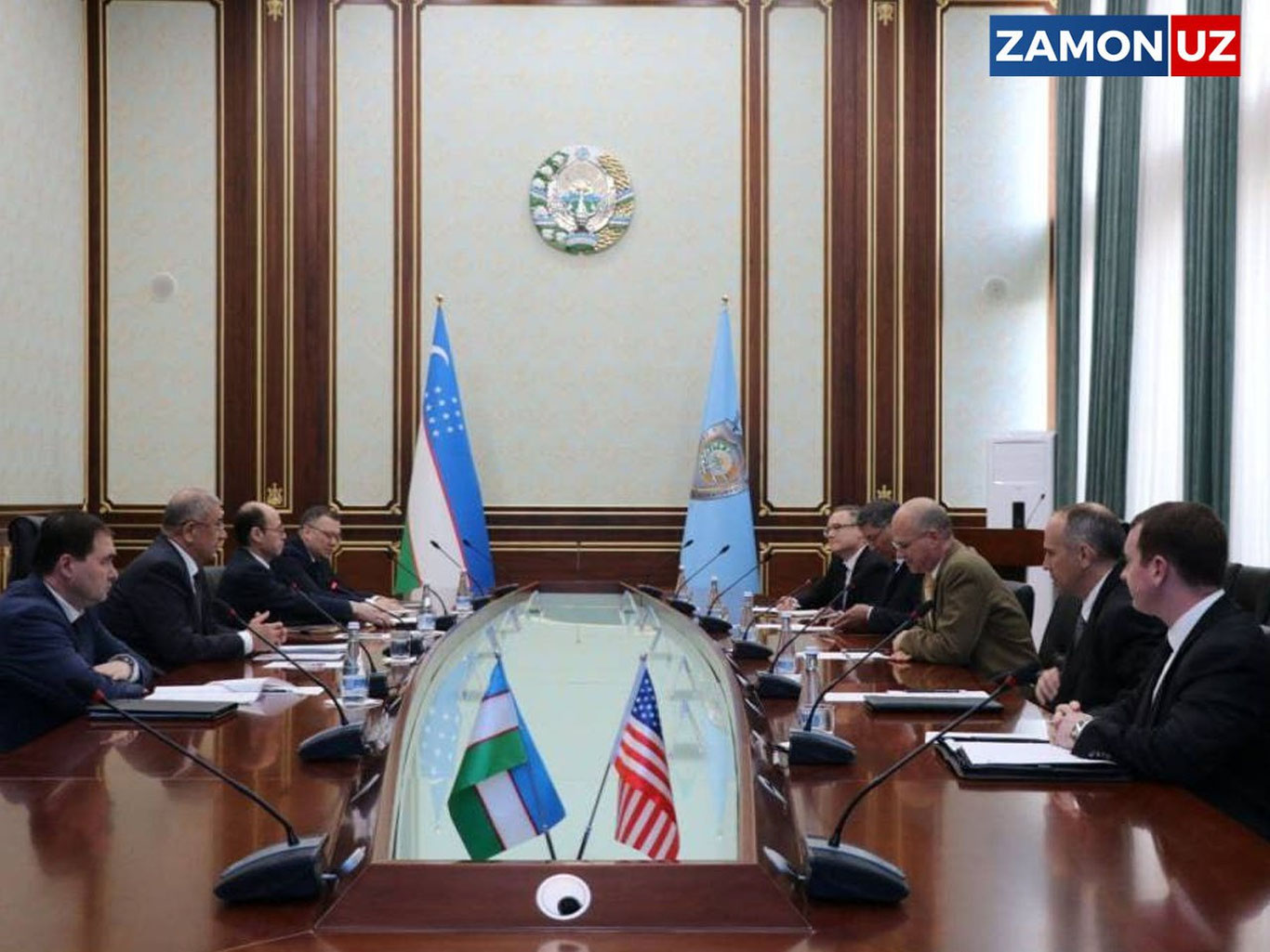 Бош прокурор АҚШ элчиси билан учрашув ўтказди