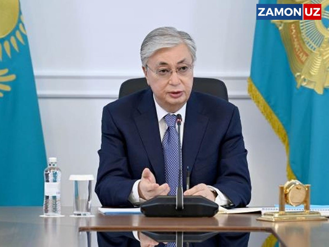 Тўқаев Ўзбекистон билан чегарани демаркация қилиш тўғрисидаги битимни ратификация қилди