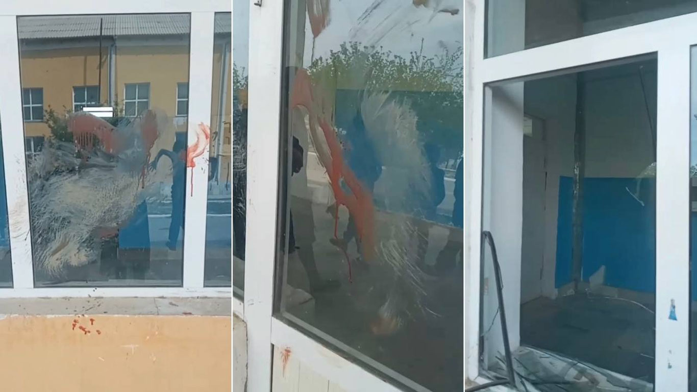 Chiroqchidagi qishloqda yovvoyi ayiq yuribdi