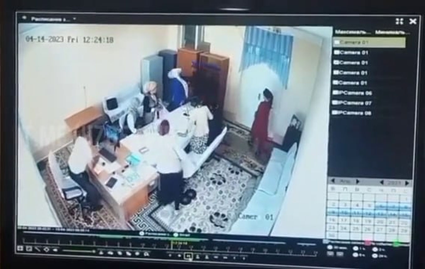 Cурхондарёда икки ўқитувчи дўппосланди