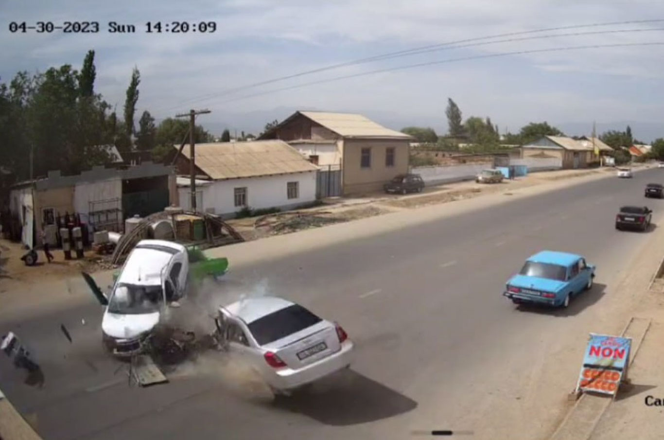 Деновда Cobalt ва Lacetti ЙТҲга учради