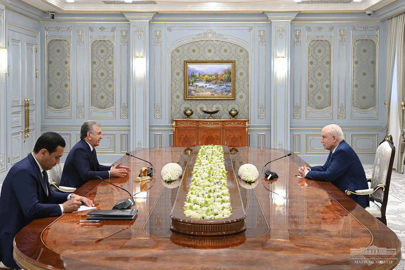 Prezident MDH bosh kotibi bilan uchrashdi