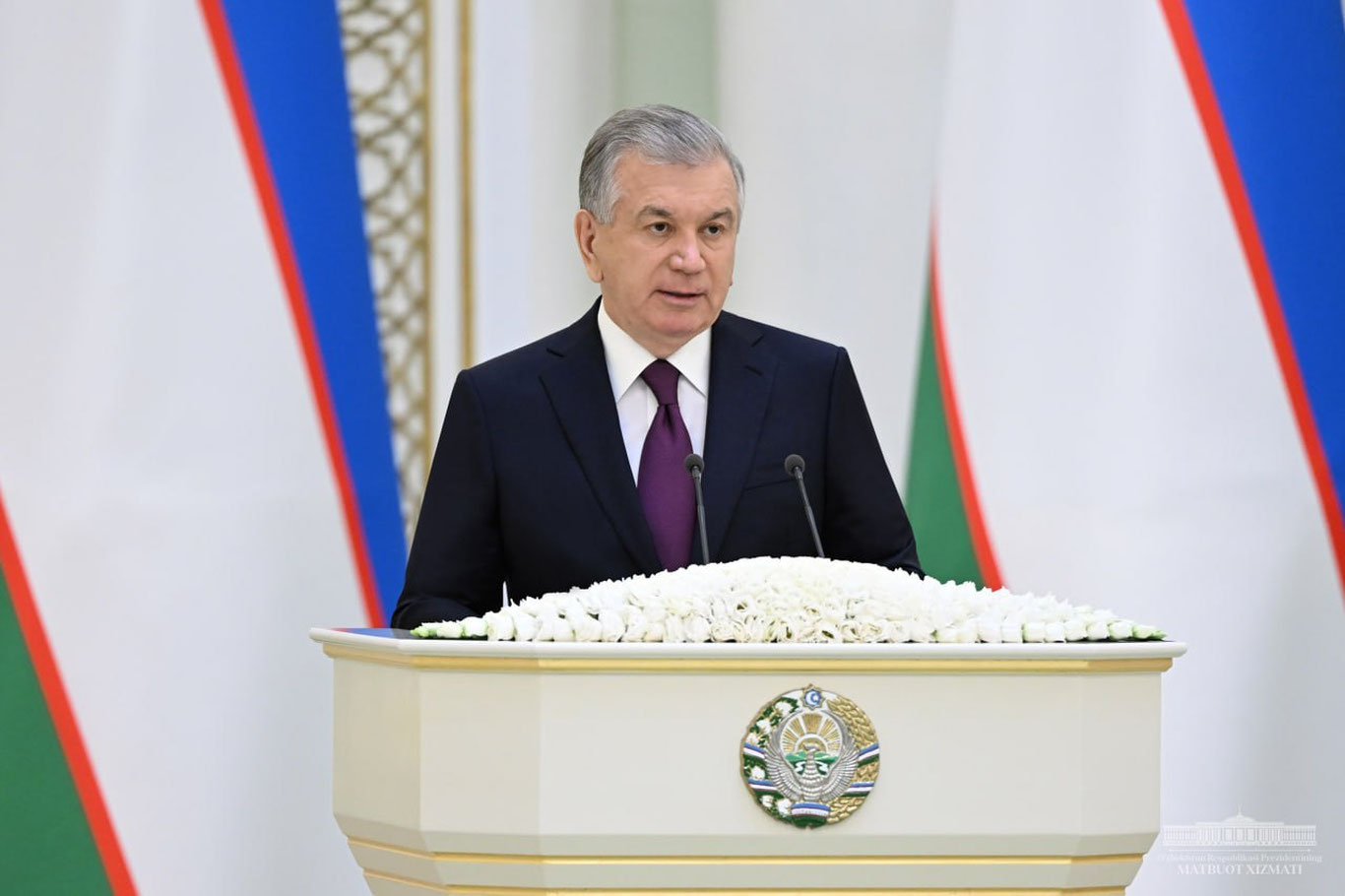 "Yangilangan Konstitutsiyamizning chinakam muallifi xalqimiz bo‘ldi" — Prezident