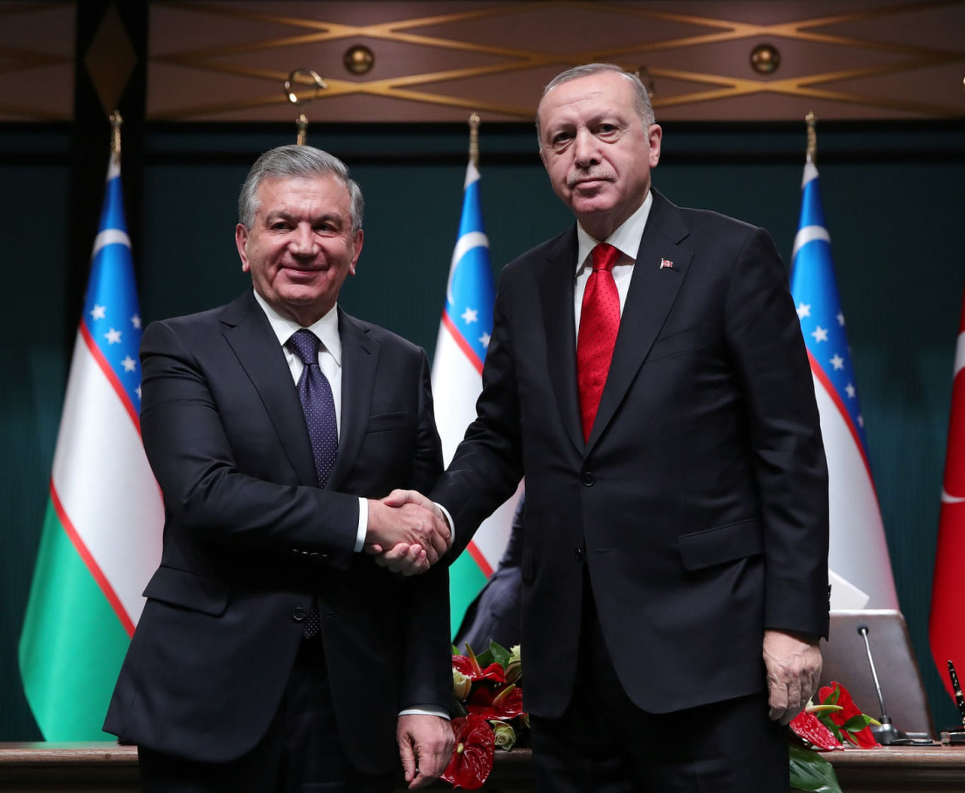 Shavkat Mirziyoyev Erdog‘anni saylovdagi g‘alaba bilan qutladi