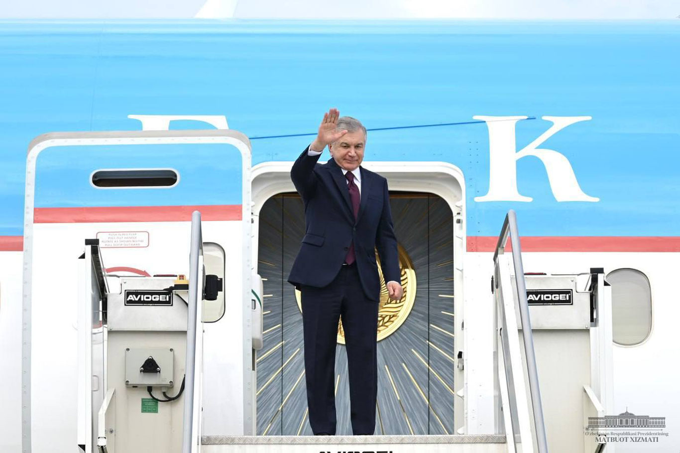 Shavkat Mirziyoyev Italiyaga tashrifini yakunladi