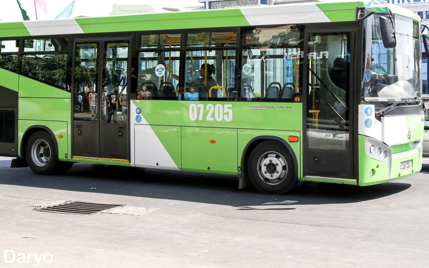 Бугундан Тошкентдаги 154-сонли автобус йўналиши ўзгарди