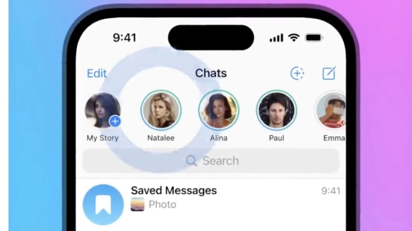 Endi Telegram‘da ham “stories” qo‘ysa bo‘ladi